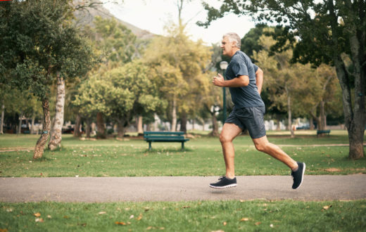 Man running