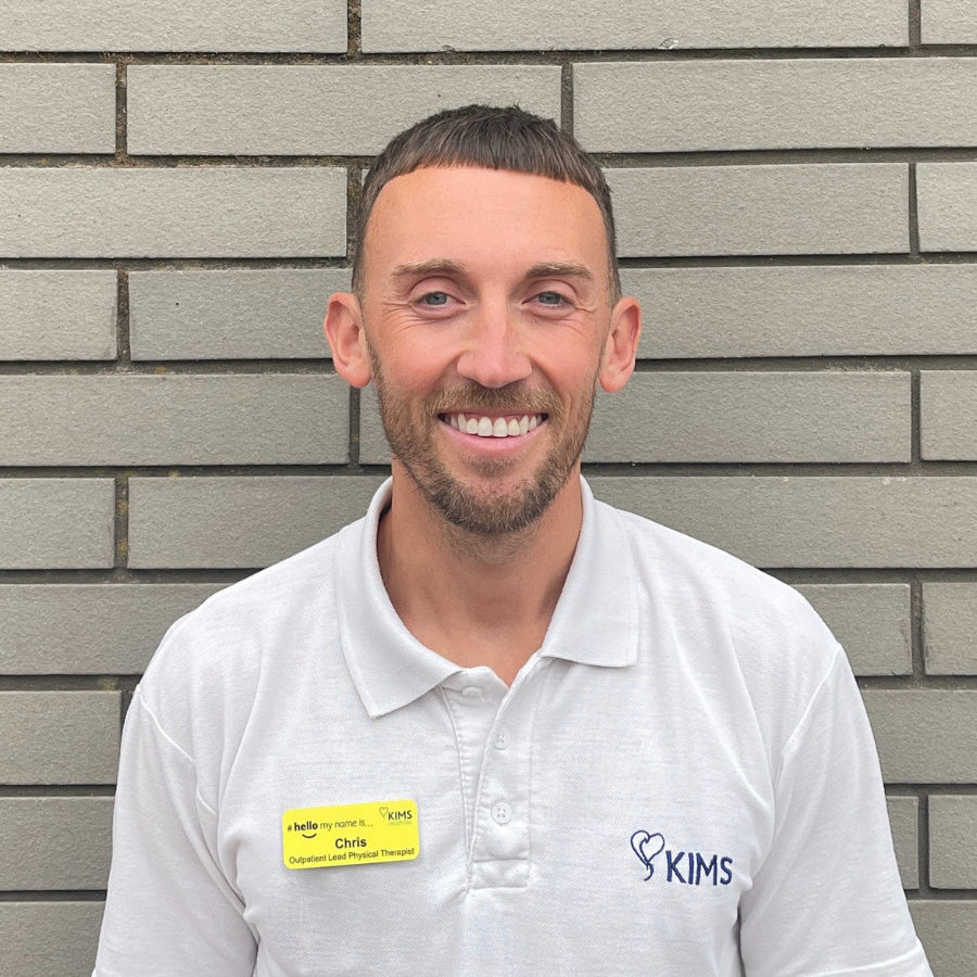 Chris Andrews, Lead Outpatient Physiotherapist