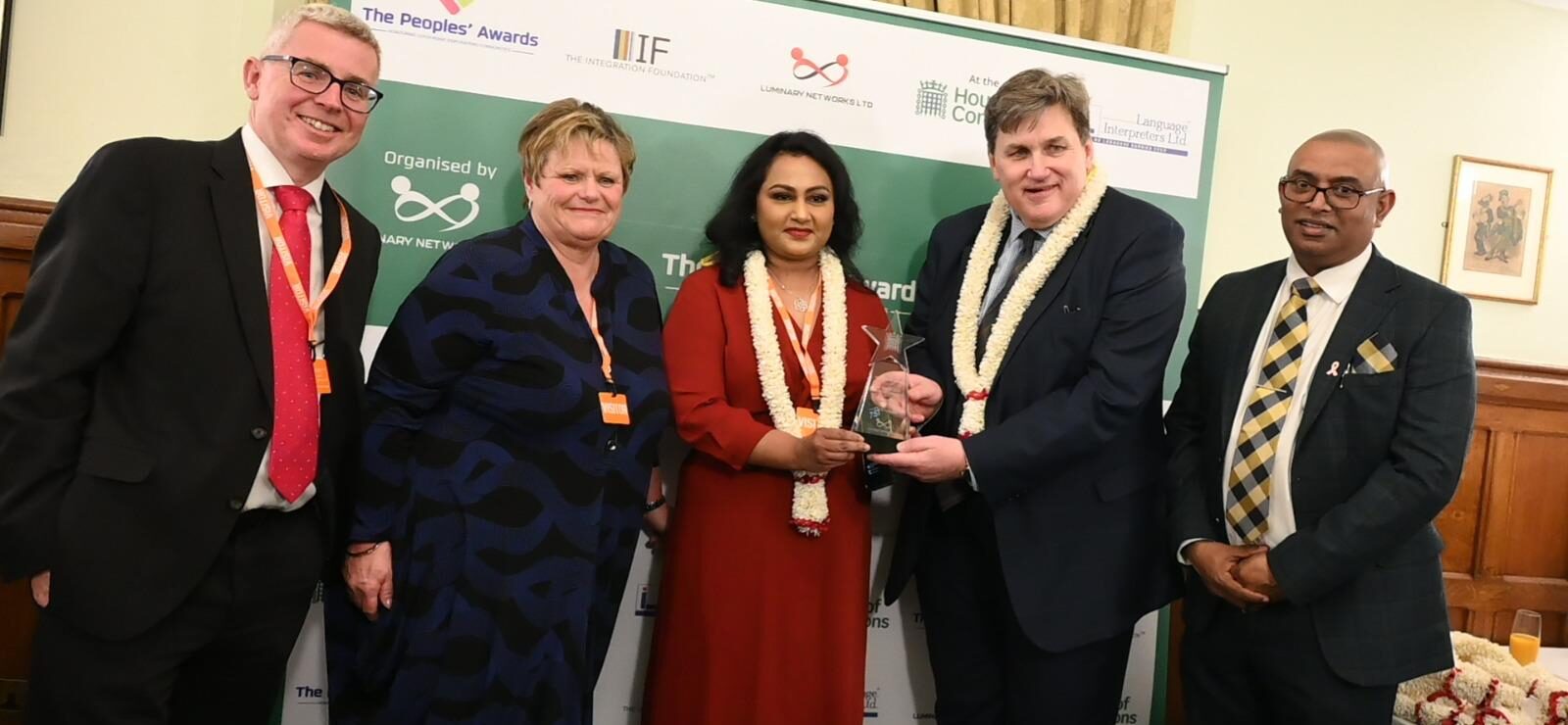 KIMS Hospital senior management accept Hospital of the Year' at the People's Awards